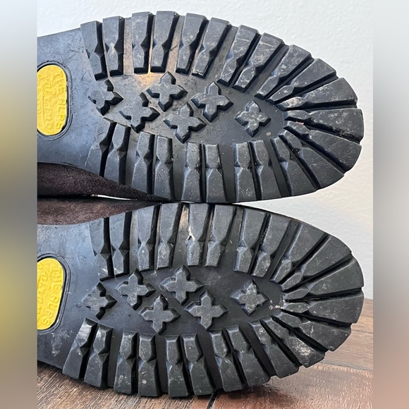 Calzaturificio The Alps By Fabiano Brown Leather Hiking Boots Womens size 8.5 N - Picture 11 of 13